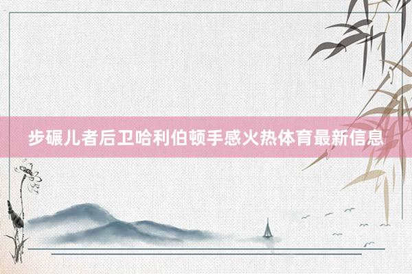步碾儿者后卫哈利伯顿手感火热体育最新信息