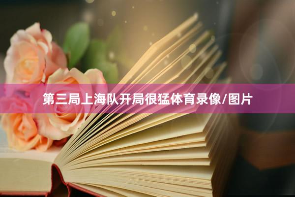 第三局上海队开局很猛体育录像/图片