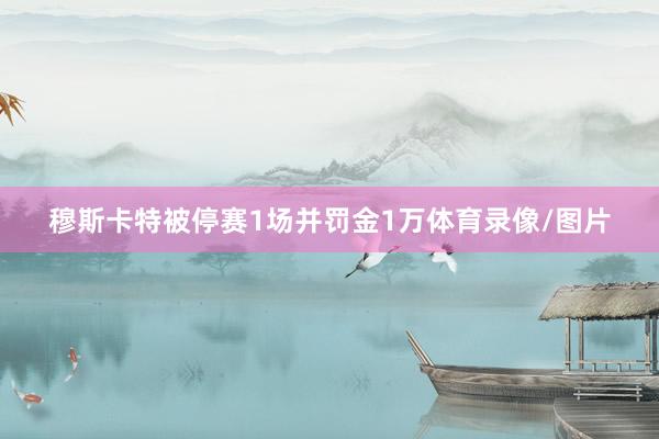 穆斯卡特被停赛1场并罚金1万体育录像/图片