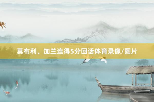 莫布利、加兰连得5分回话体育录像/图片