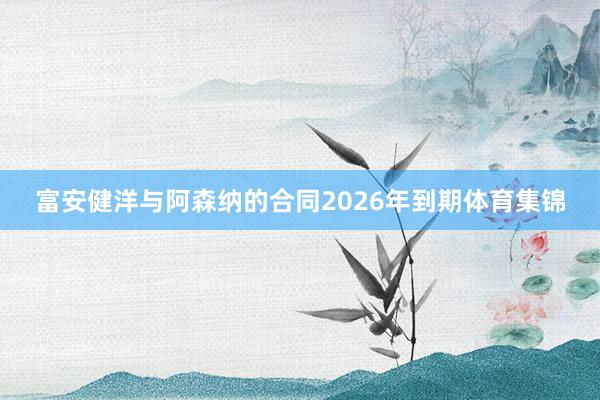 富安健洋与阿森纳的合同2026年到期体育集锦