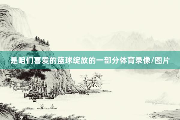是咱们喜爱的篮球绽放的一部分体育录像/图片