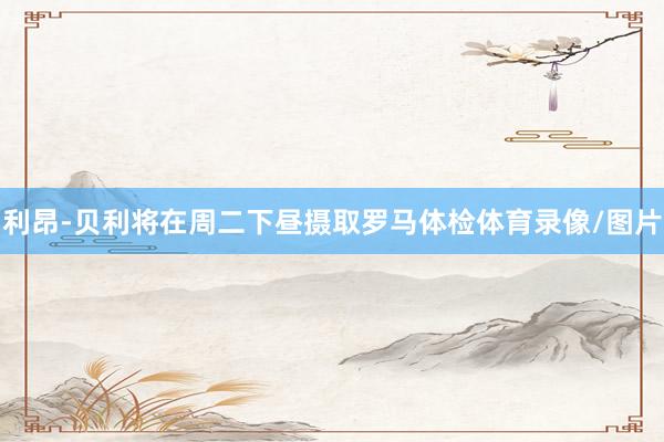 利昂-贝利将在周二下昼摄取罗马体检体育录像/图片
