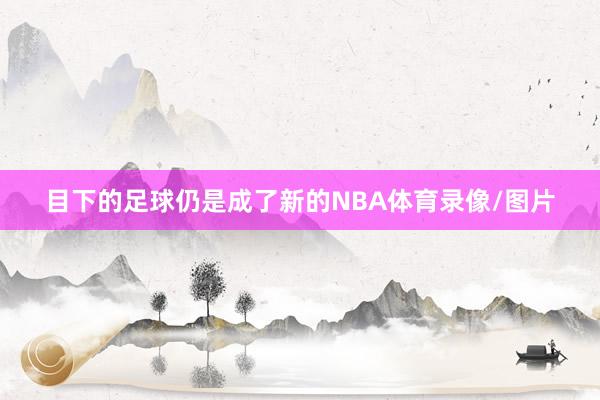 目下的足球仍是成了新的NBA体育录像/图片